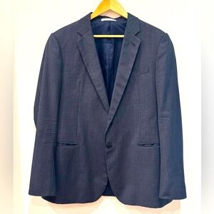 Armani Collezioni Suit Jacket Mens Size 42R 100% Wool Classic Designer Blazer